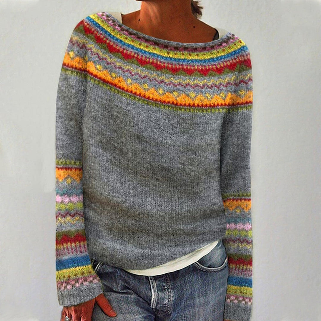 IRMA | Retro autumn sweater