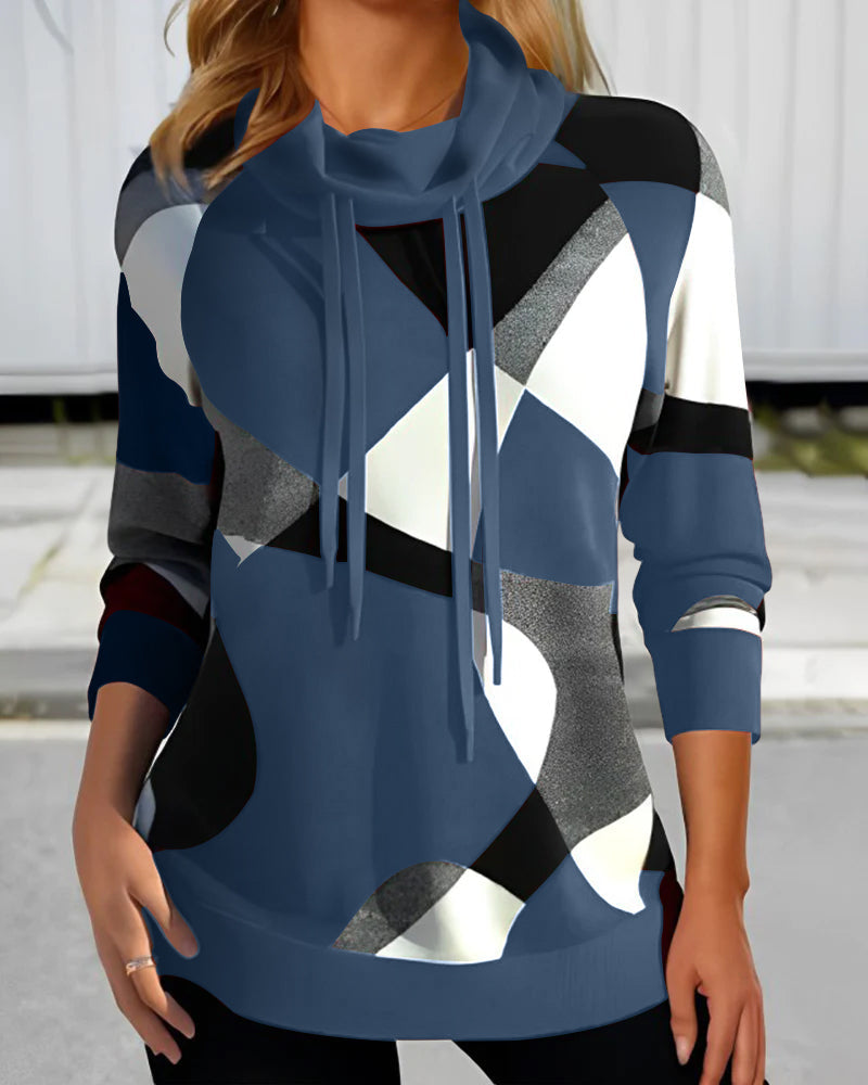 Clara | Women's hoodie in colour block