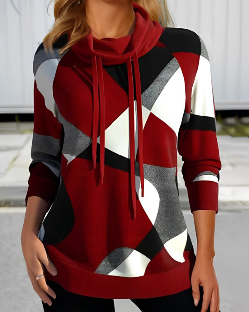 Clara | Women's hoodie in colour block